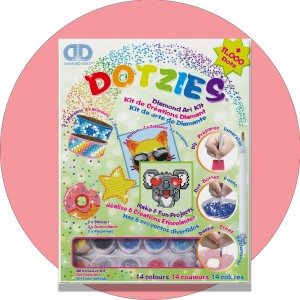 Diamond Dotz Dotzies Baby Unicorn Diamond Painting Activity Set for Kids