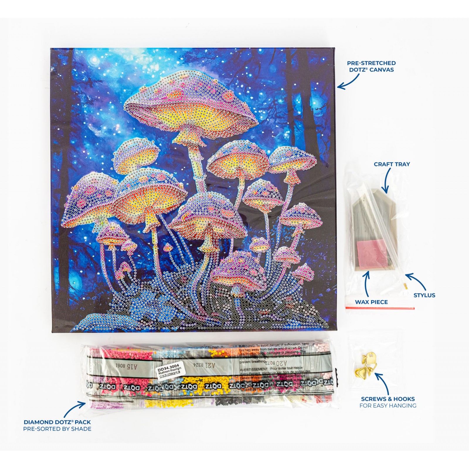 Mushroom Moonlight