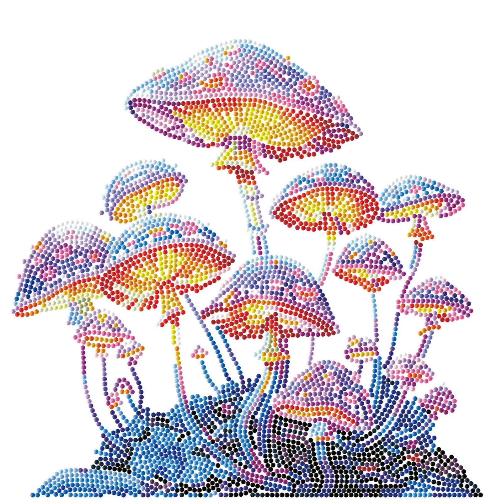 Mushroom Moonlight