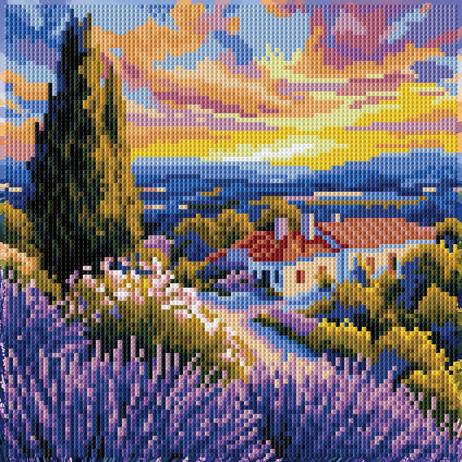 Under the Lavender Sky