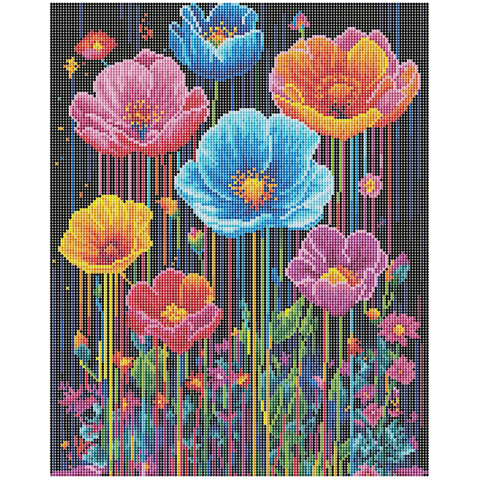 Colorful Poppies