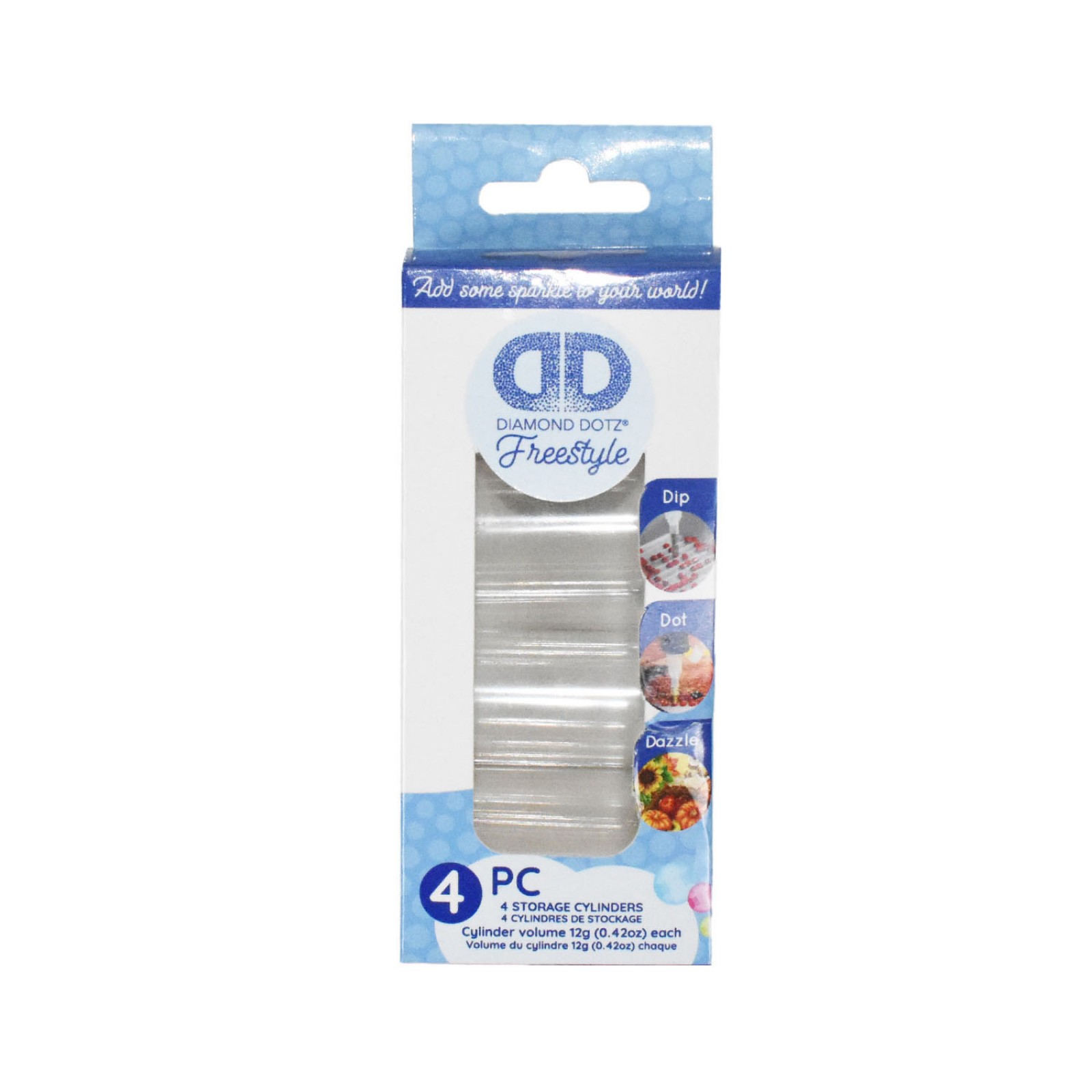 DOTZ ® Freestyle Empty Cylinders 4 Pack