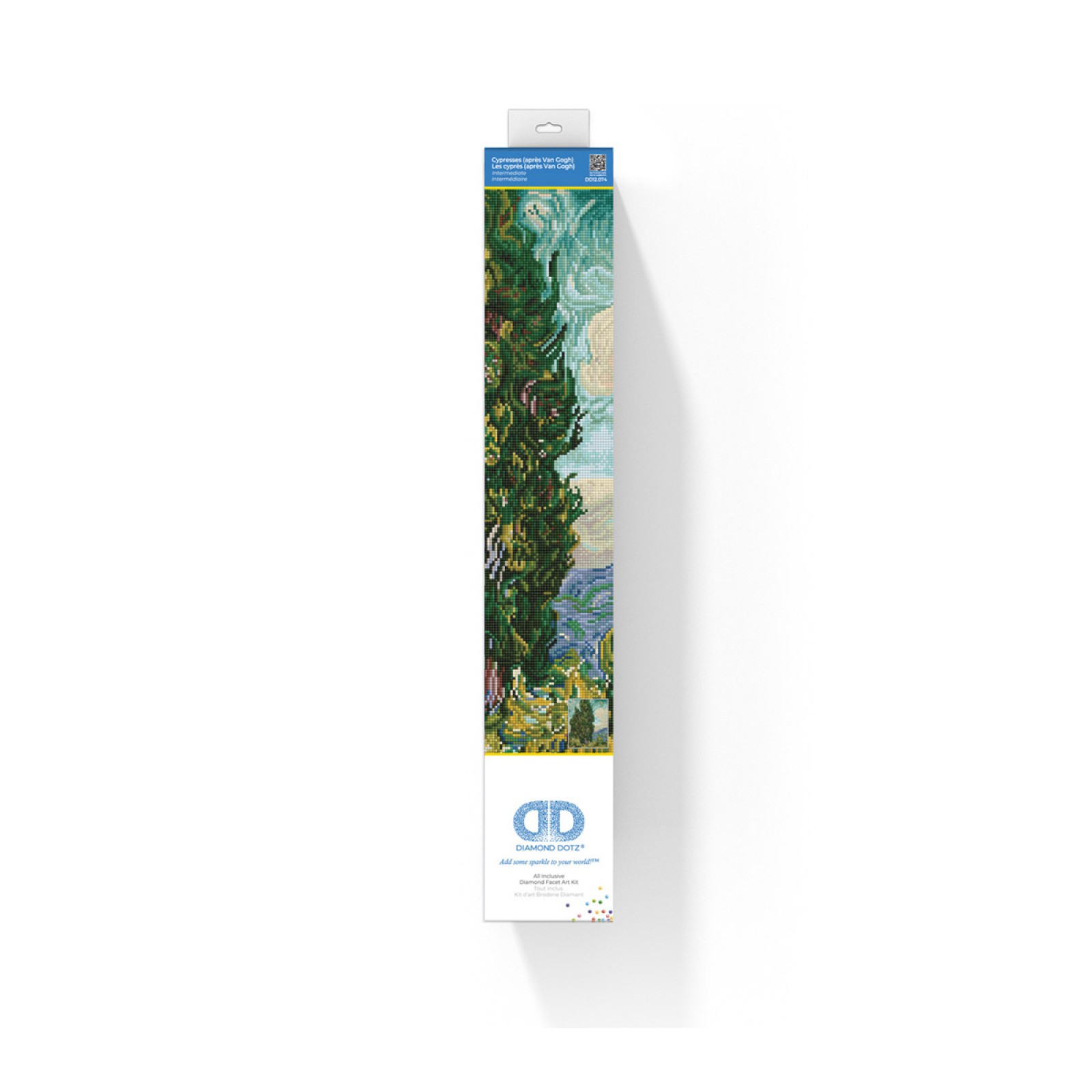 Cypresses (apres Van Gogh)