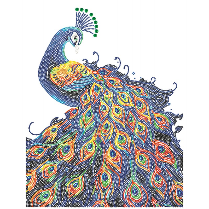 Neon Peacock