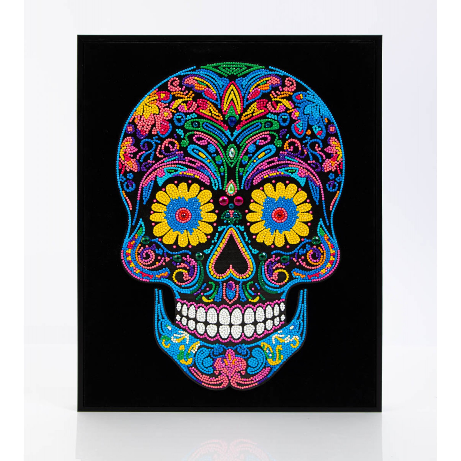 Neon Sugar Skull