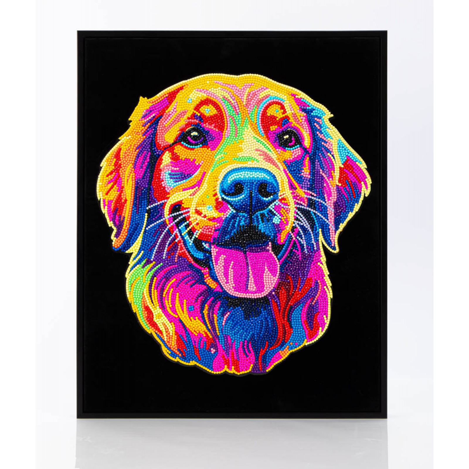 Neon Golden Retriever