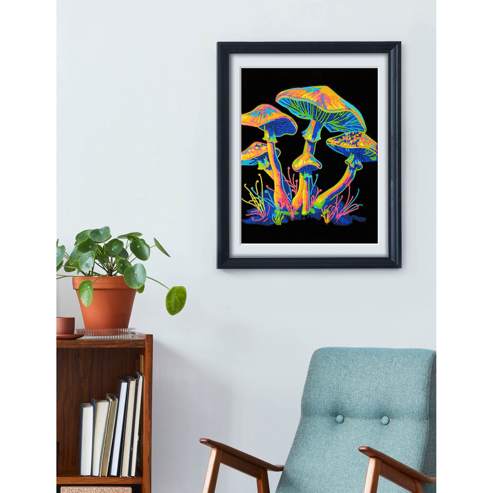 Neon Mushrooms