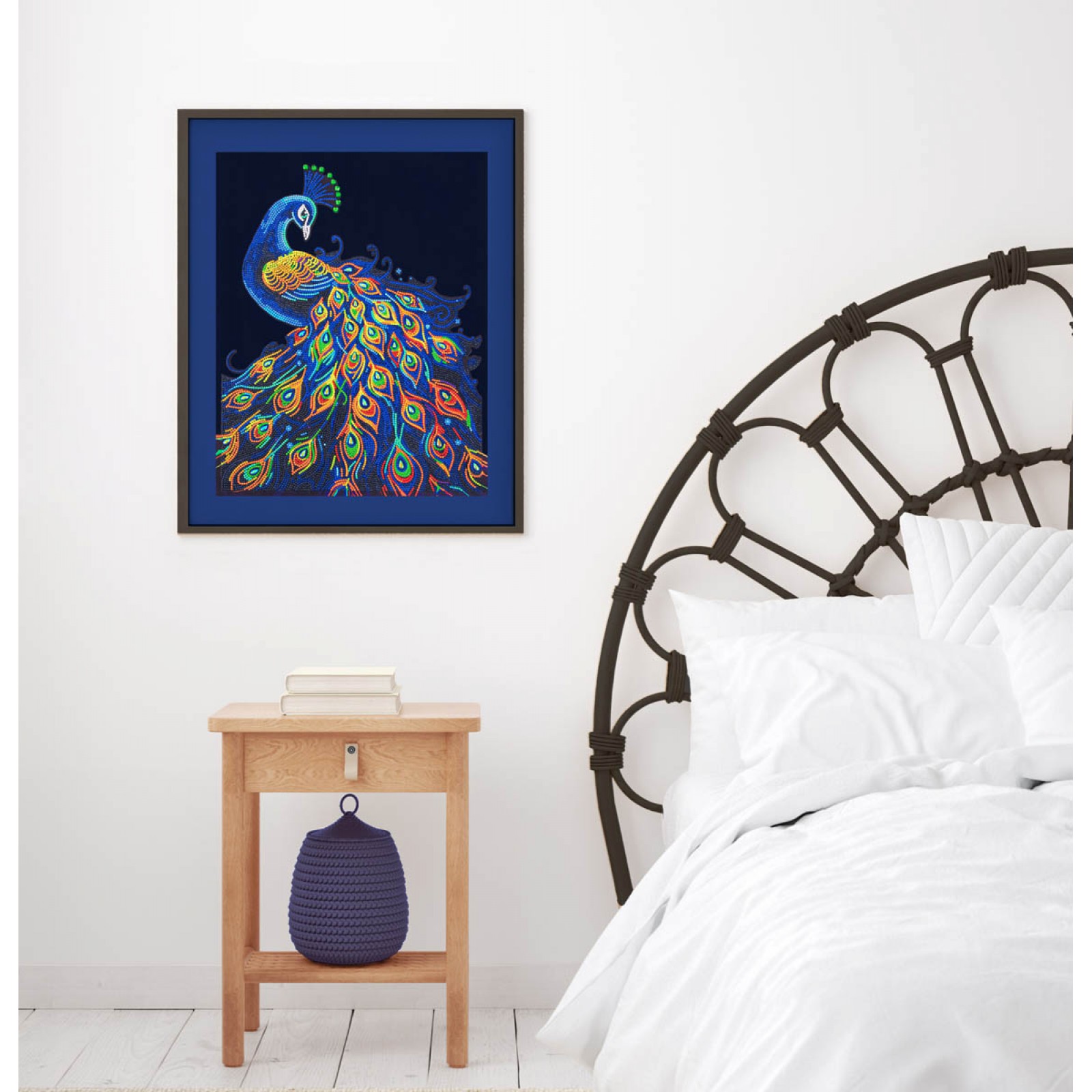 Neon Peacock