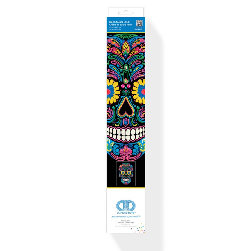 Neon Sugar Skull