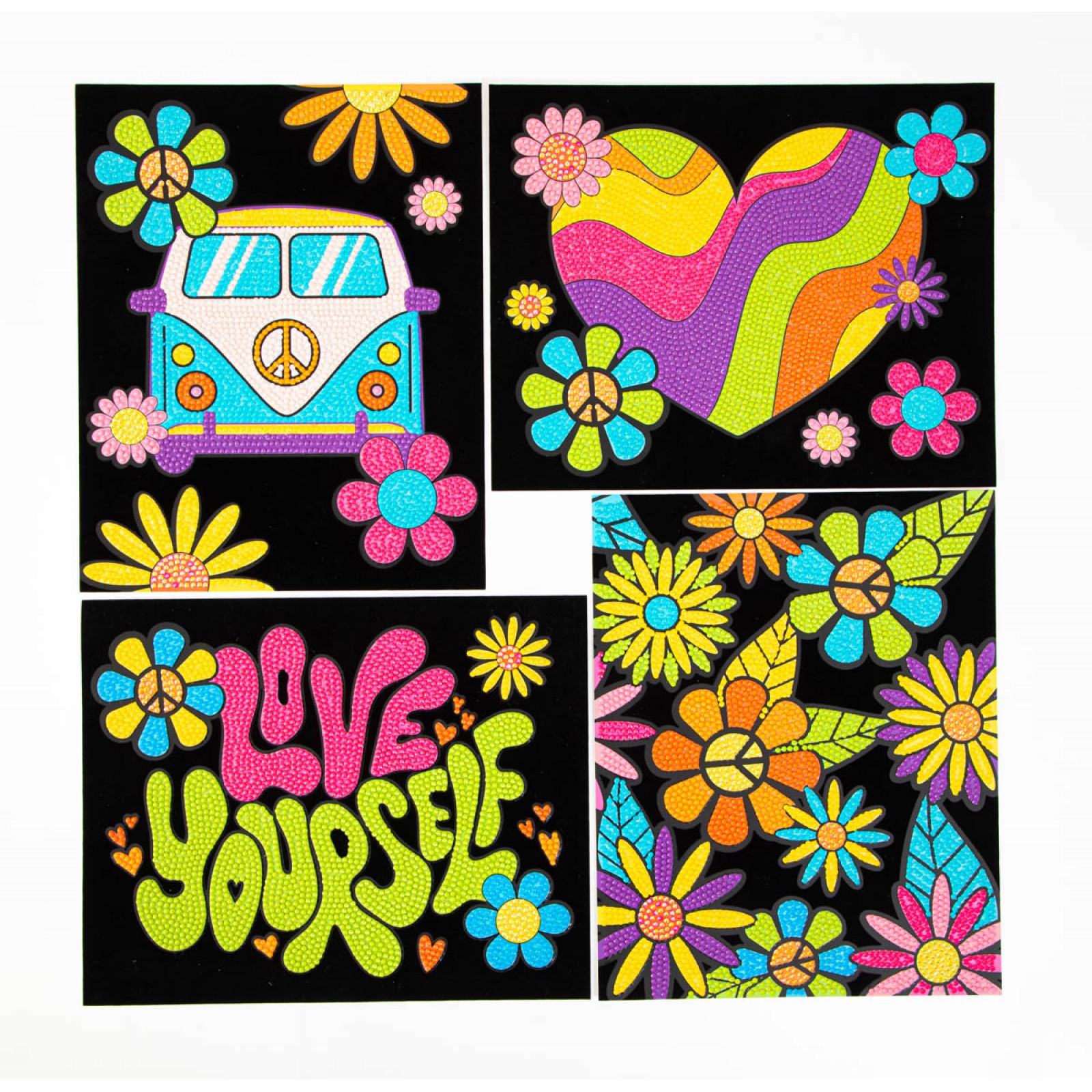 Neon Peace & Love