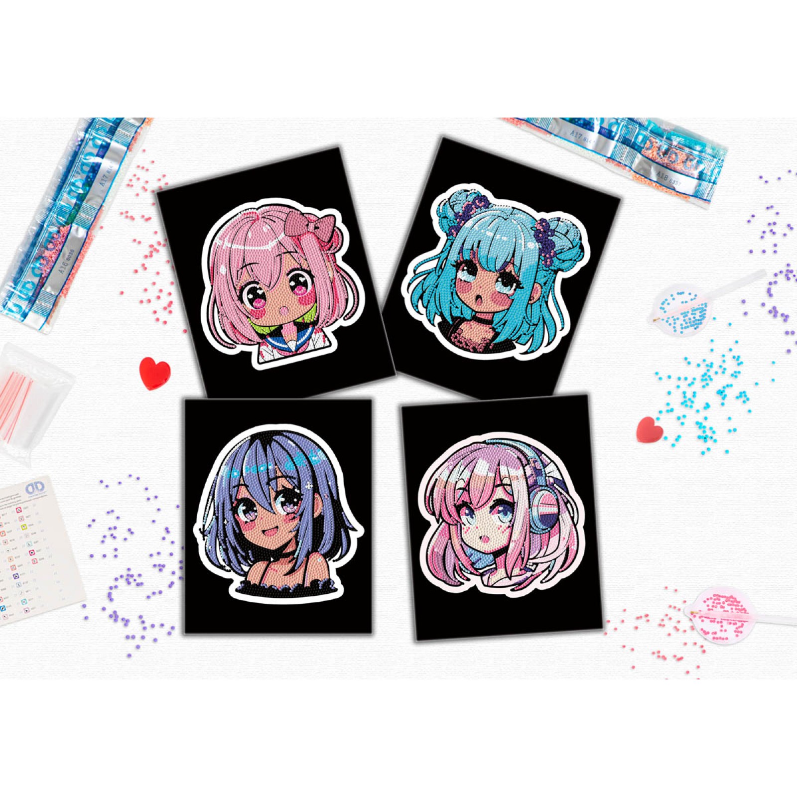 Neon Anime Girls