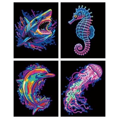 Neon Sea Life