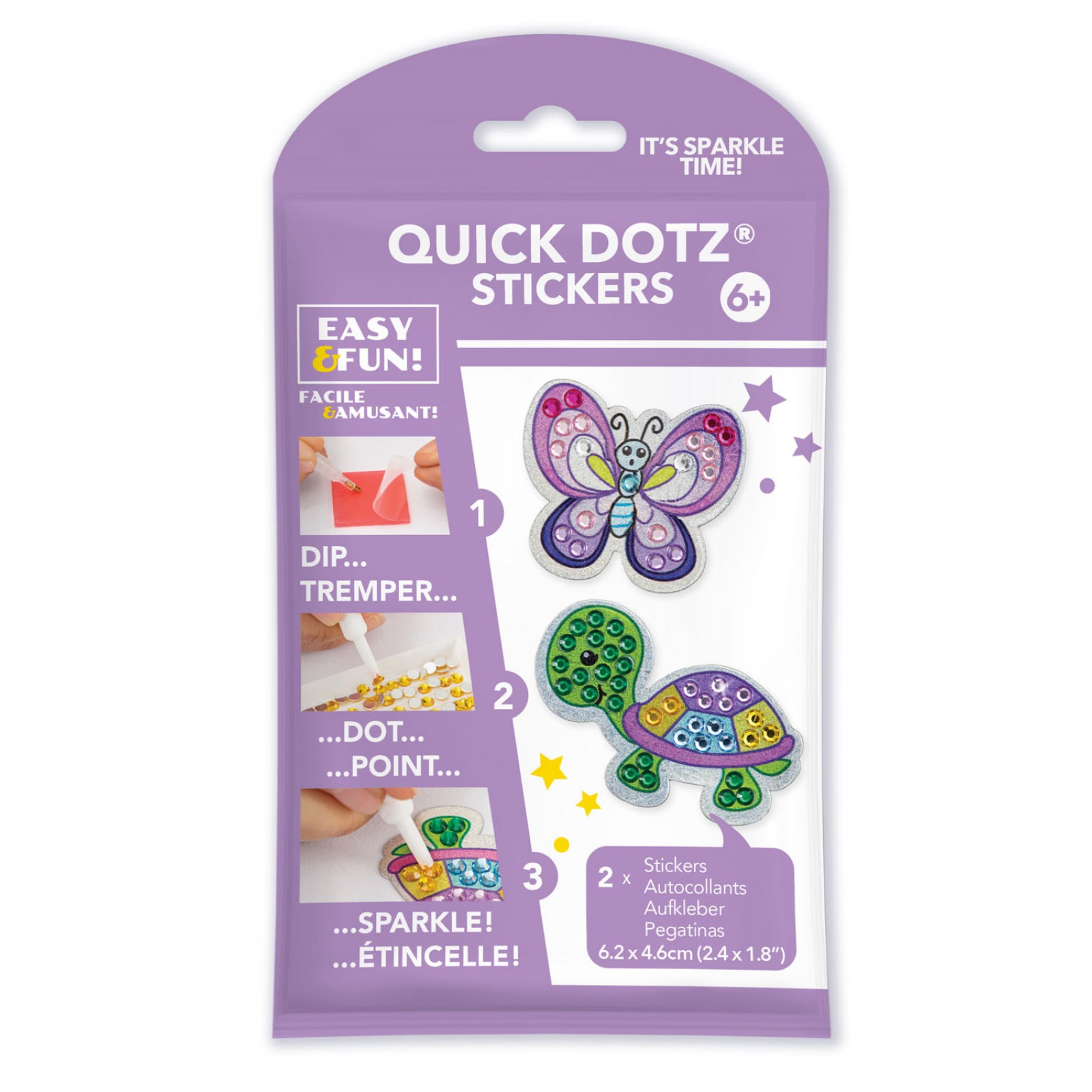 BIG DOTZ ® Stickers Pack 1 Garden Friends