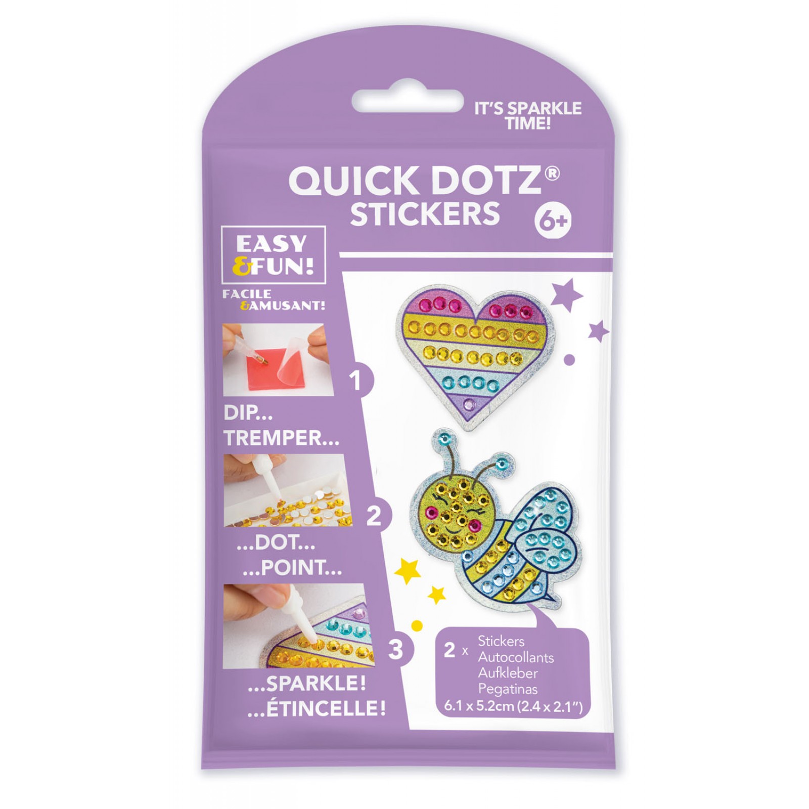 BIG DOTZ ® Stickers Pack 2 Love BUZZ