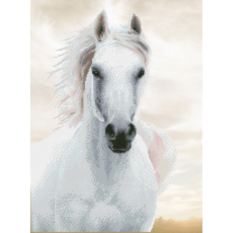 Imperial Stallion - Diamond Art Kit - DD10.026 - Diamond Dotz®