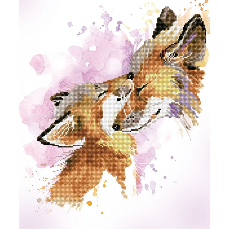 Sweet Fox - Diamond Painting Kit – bemyhobbystore