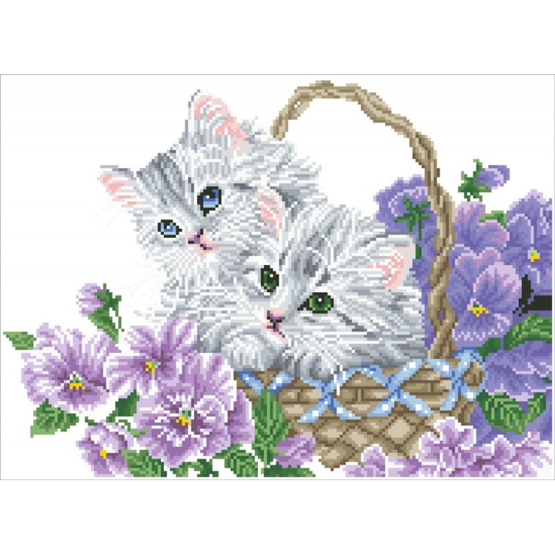 Chrissy Kitty - Diamond Art Kit - DD5.011 - Diamond Dotz®