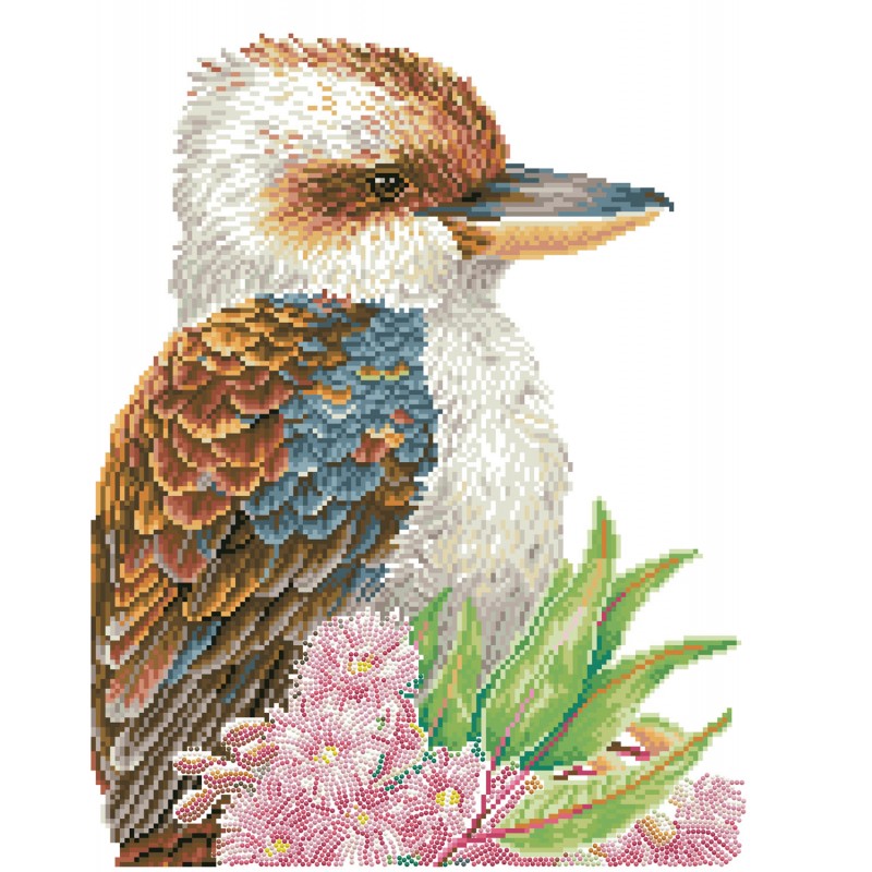 Kookaburra & Gum Blossom