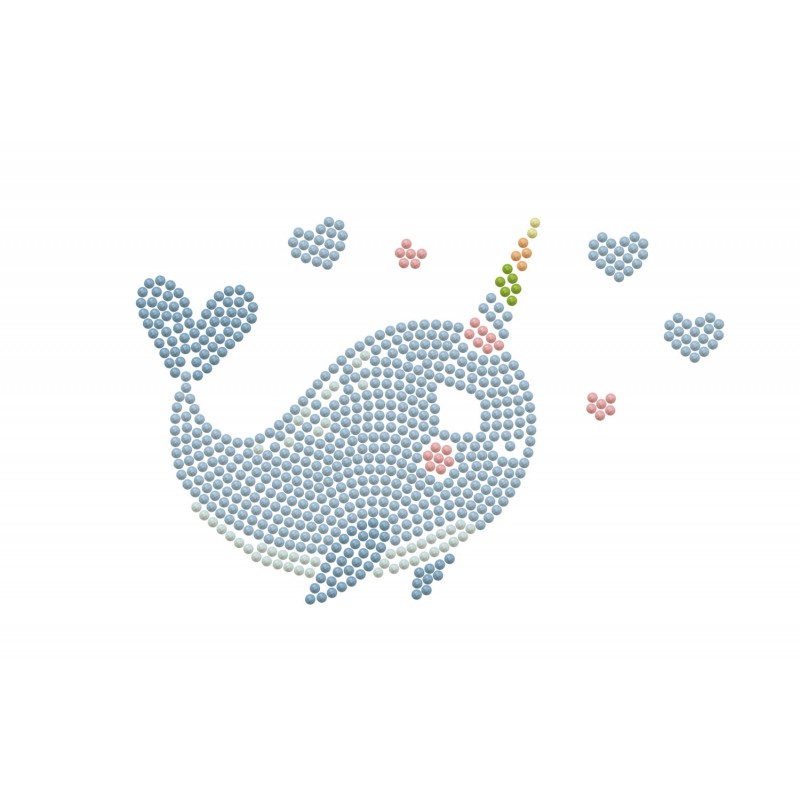 Narwhal Love Zipper Pouch