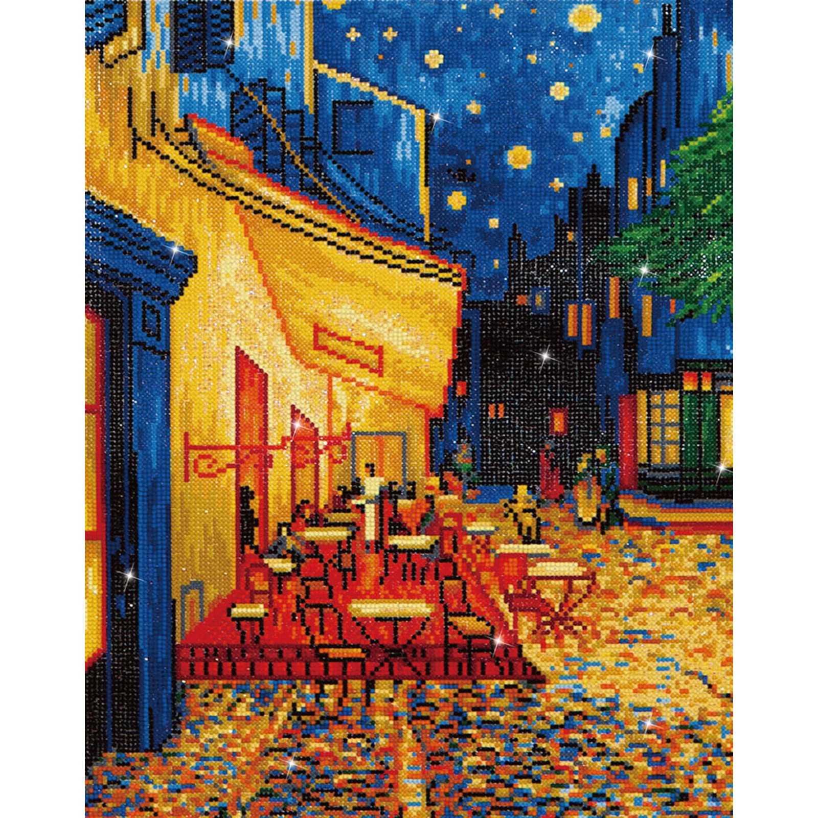 Diamond Dotz Starry Night (Van Gogh) Diamond Facet Art Kit
