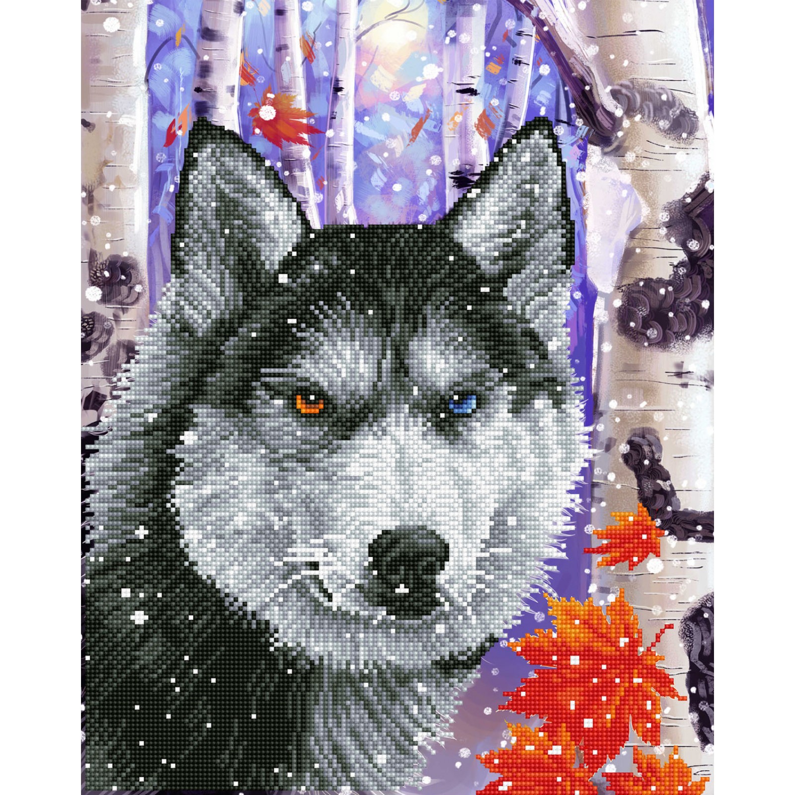 Forest Wolf - Diamond Art Kit - DD10.040 - Diamond Dotz®