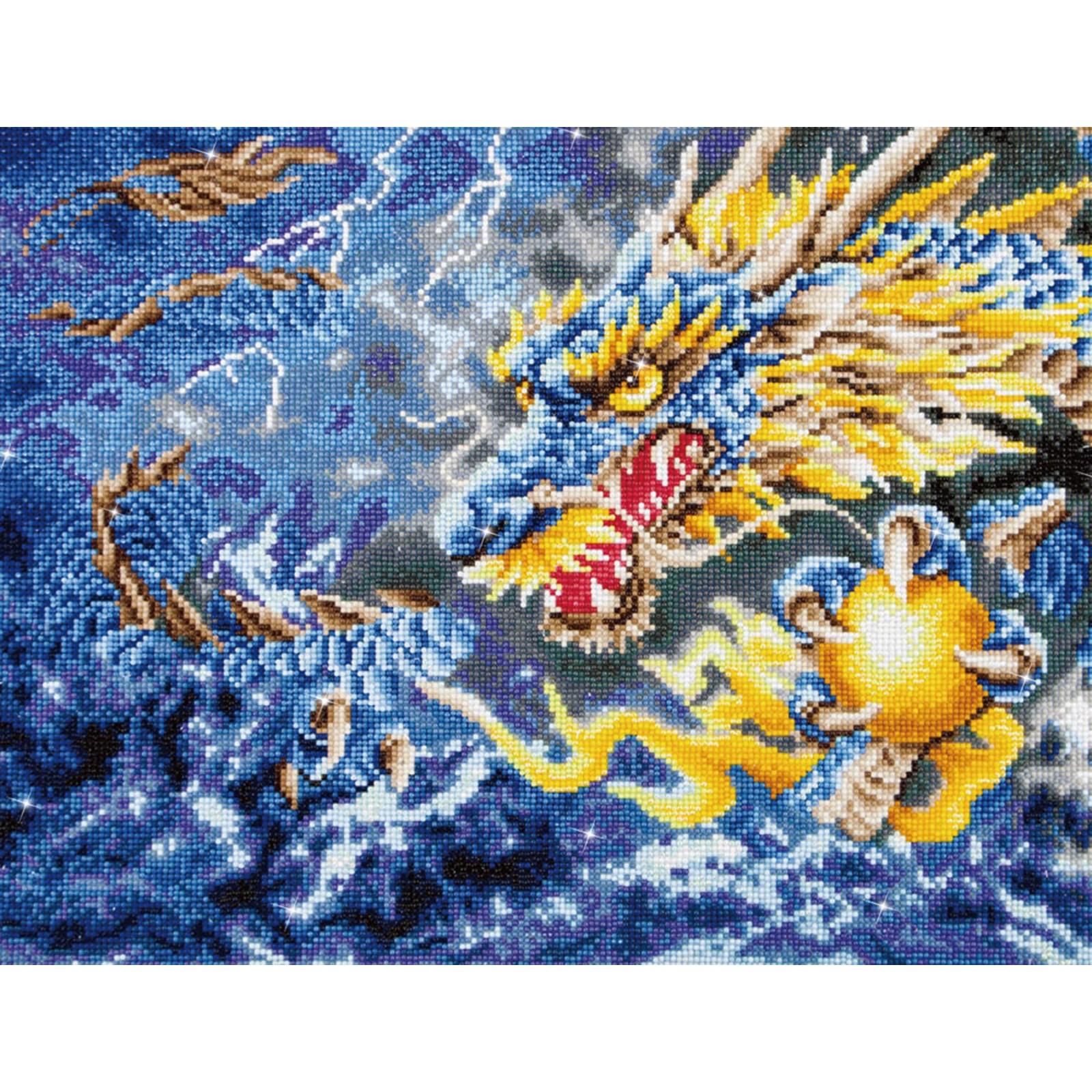 Kit Diamond Painting 5D Fai Da Te Per Adulti - Quadro Mosaico Con Strass 71x40 Cm - Decorazione Parete
