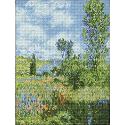 View of Vetheuil (apres Claude Monet)