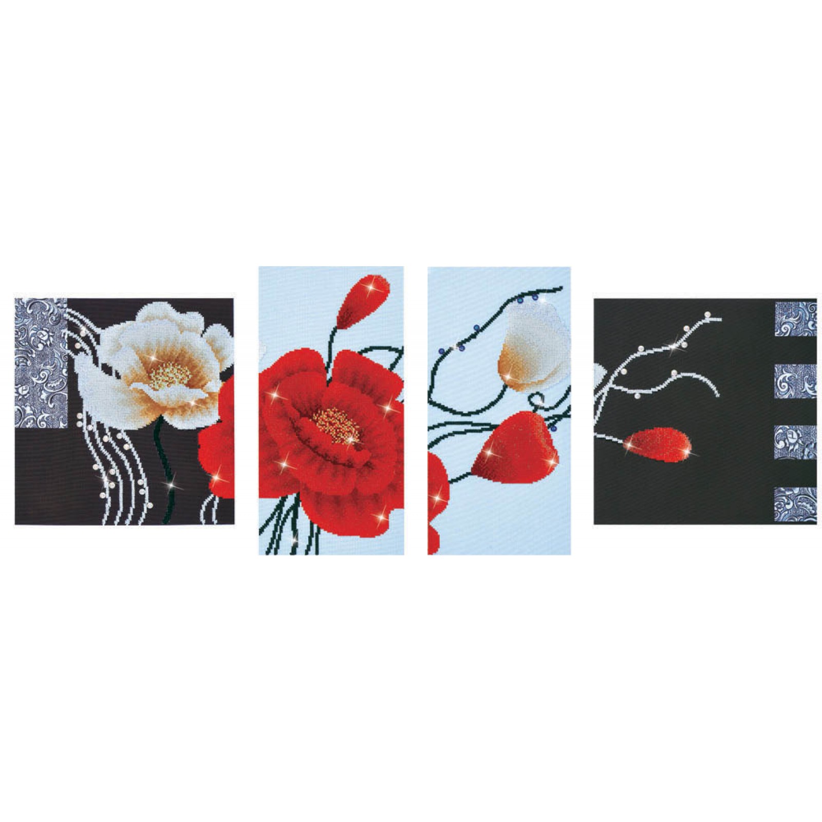 Art Deco Poppies