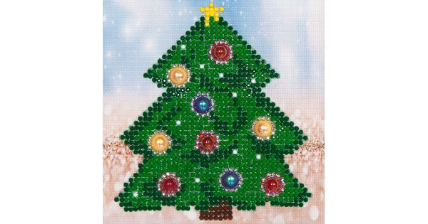 Christmas Tree Picture - Diamond Art Kit - DD2.036 - Diamond Dotz®