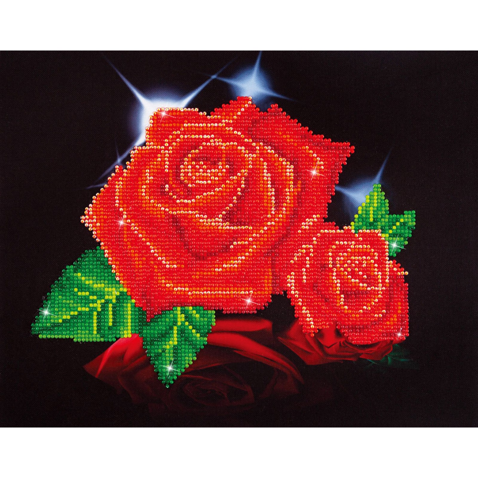 Diamond Dotz The Rose Garden Kit & Frame Diamond Painting