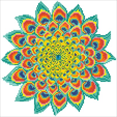 Peacock Mandala