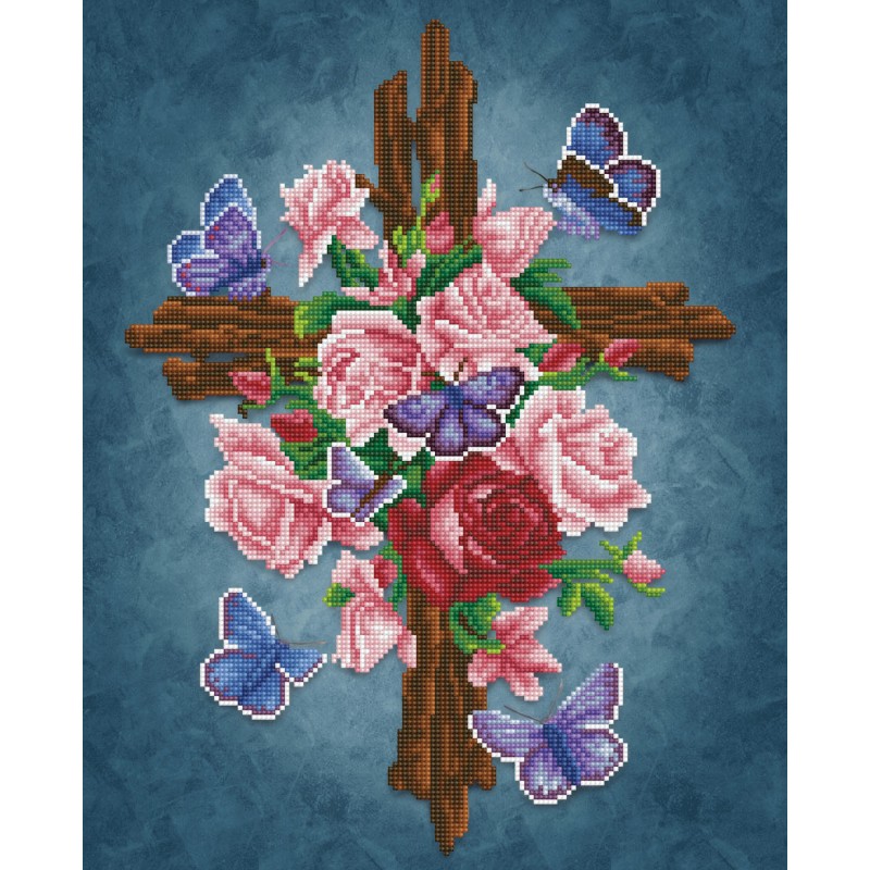 Flower Cross