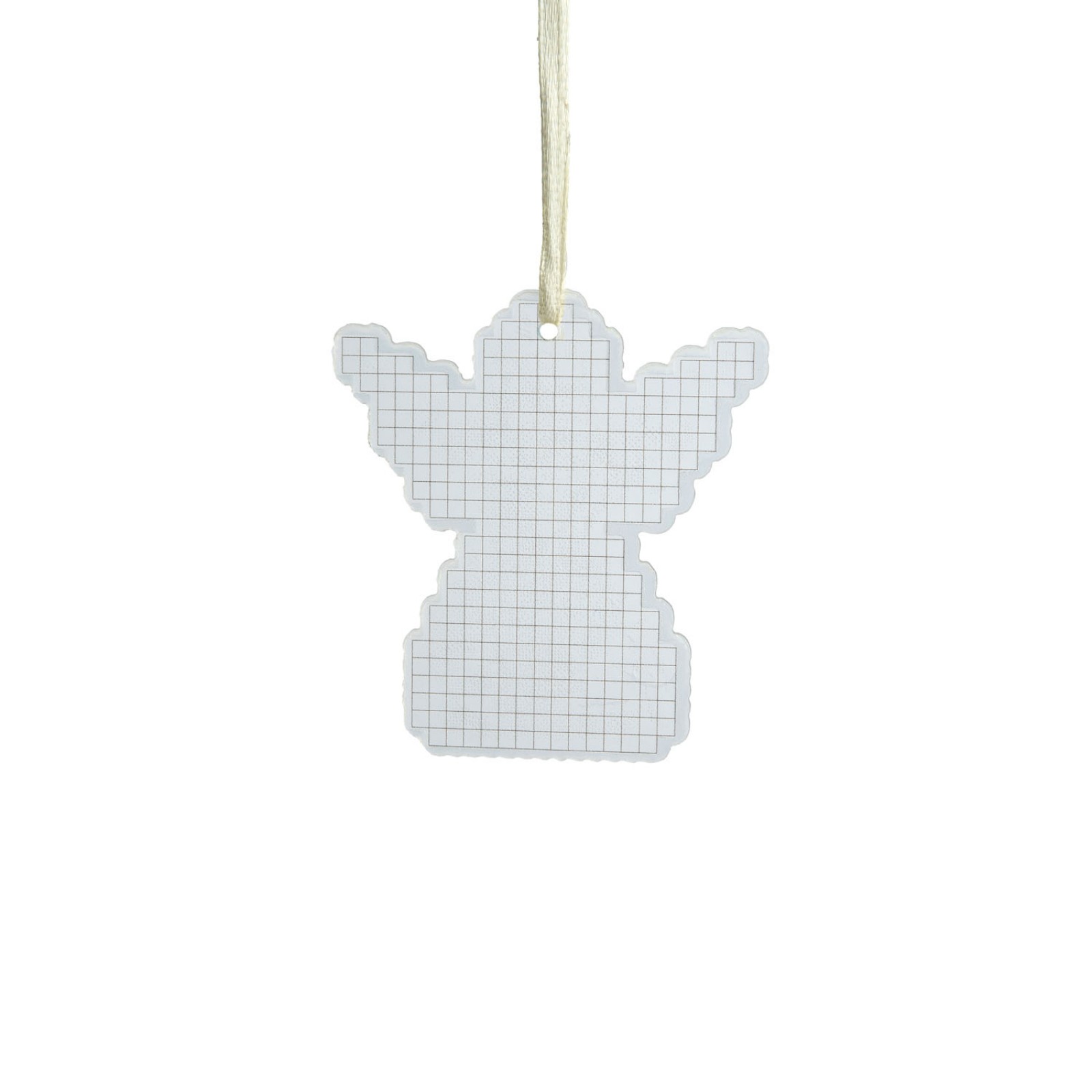 Bulk Pack Freestyle Plain Hanging Decoration/Keyring - Pack Of 6