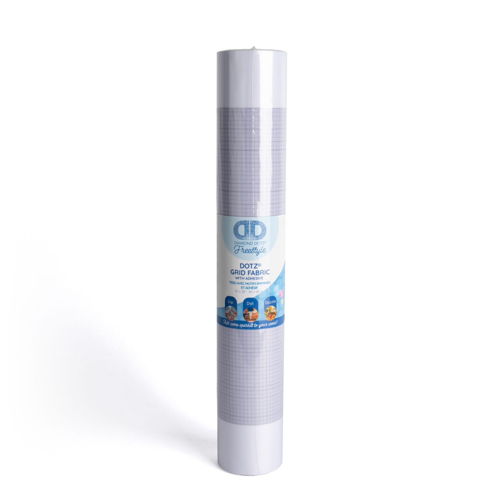 Dotz® Fabric Roll - Grid With Adhesive 30 x 91cm