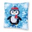 Christmas Penguin Pillow