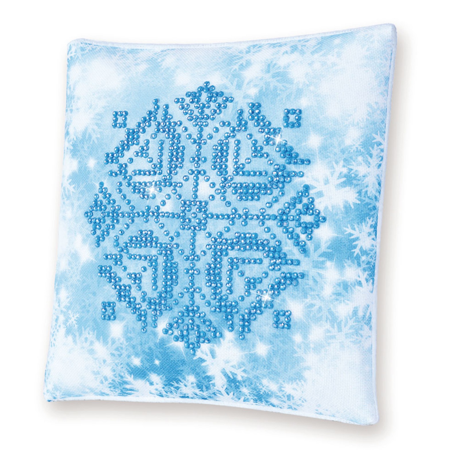 Snowflake Pillow - Diamond Painting Pillow - DDP2.031 - Diamond Dotz®