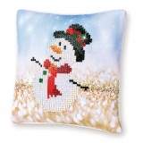 Snowman Top Hat Pillow