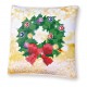 Christmas Wreath Pillow