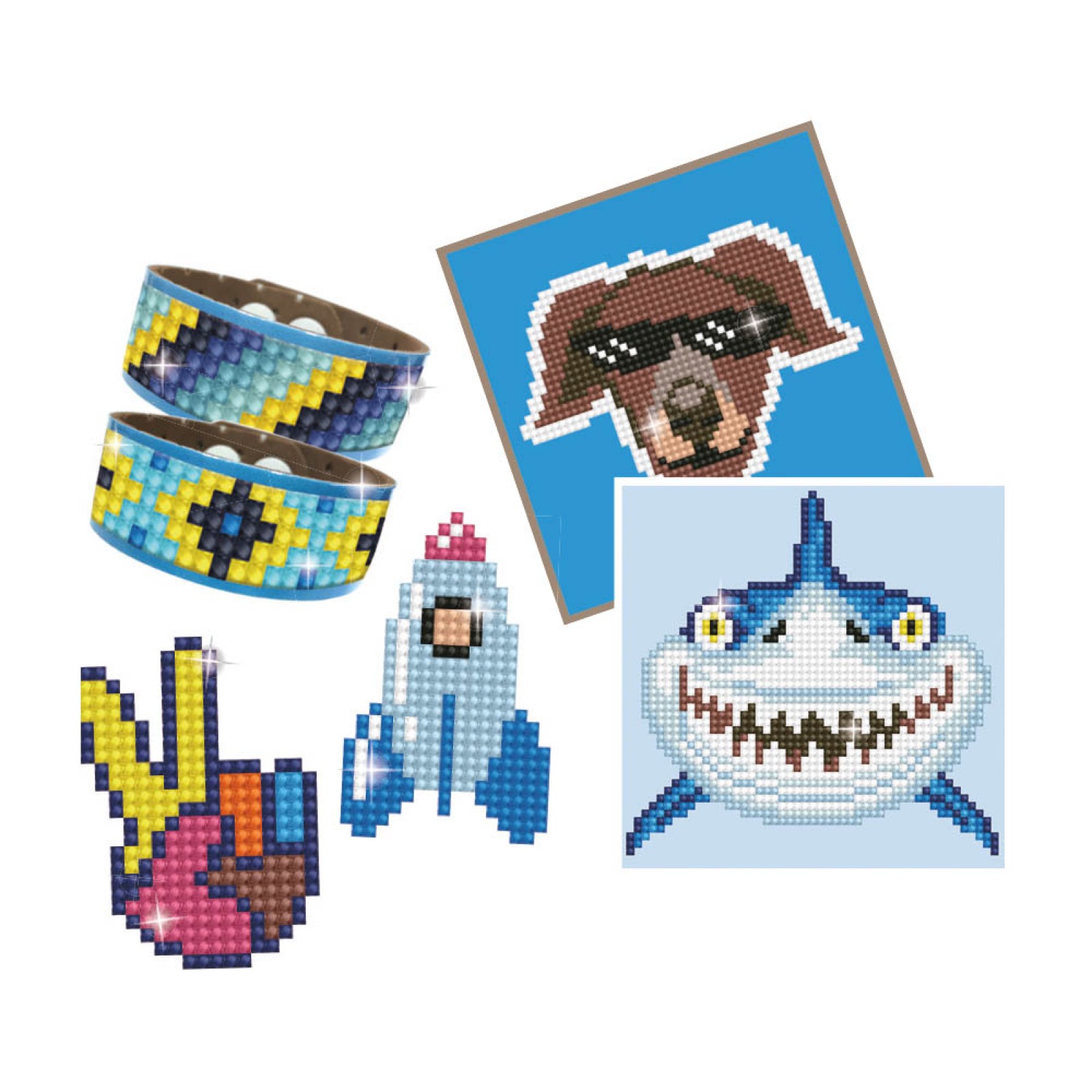 Boy DOTZIES Variety Kit 6 Projects