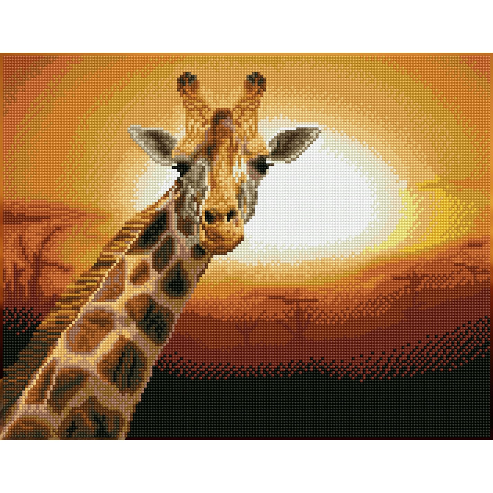 Sunset GiraffeAmboseli National Park, Kenya