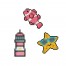 Bubbles - Fish - Star Fish - Light House - DOTZIES Stickers