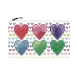 Love Hearts Zipper Pouch