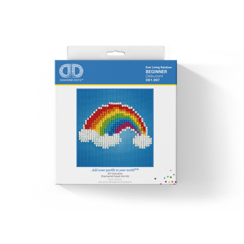 Buy Dchica Set of 5- 1 Rainbow Print & 4 Basic Colors Beginner