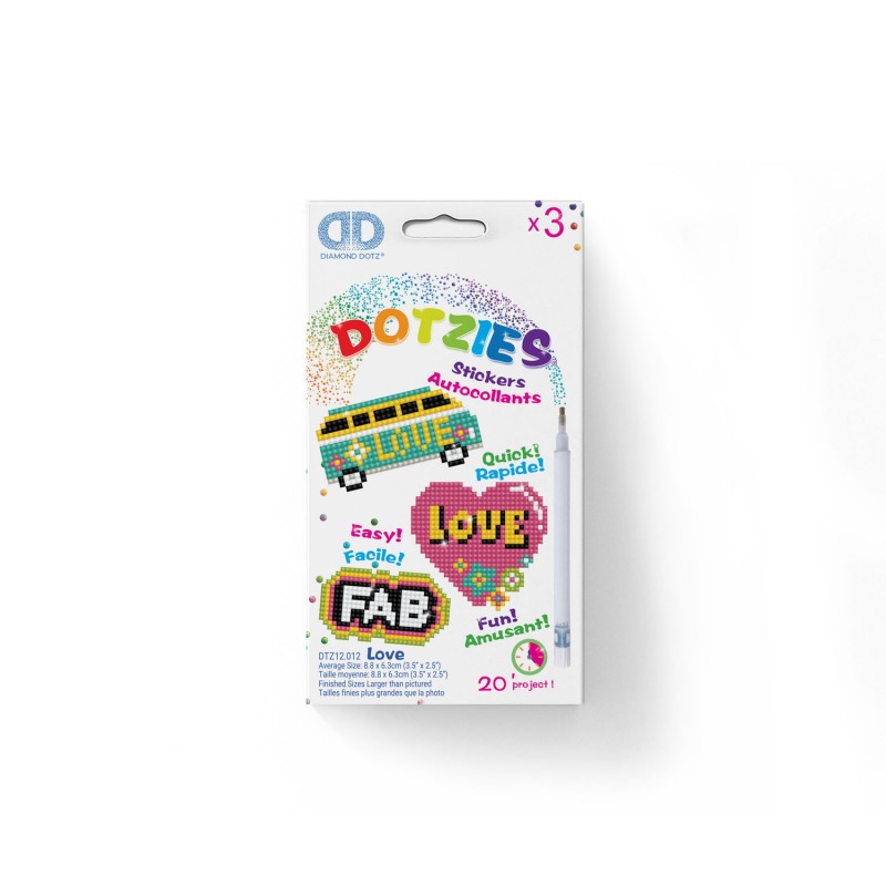 Love - DOTZIES Stickers