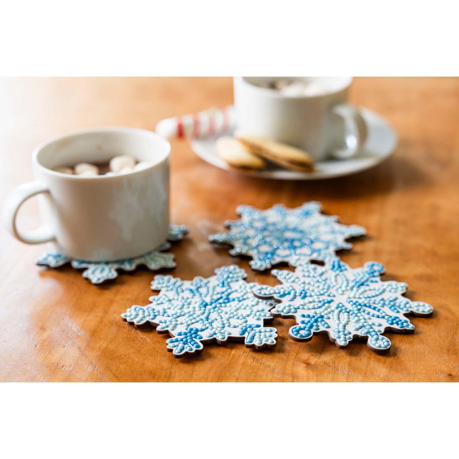 Snowflakes Coasters