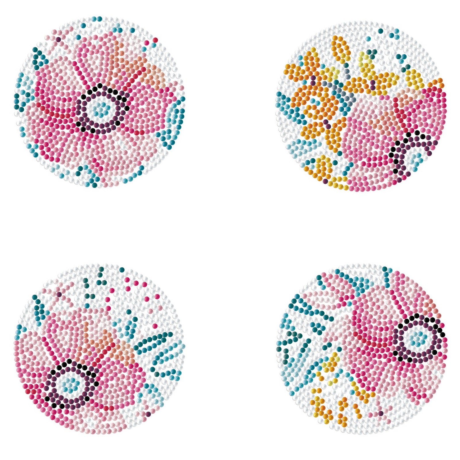 Modern Florals Coasters