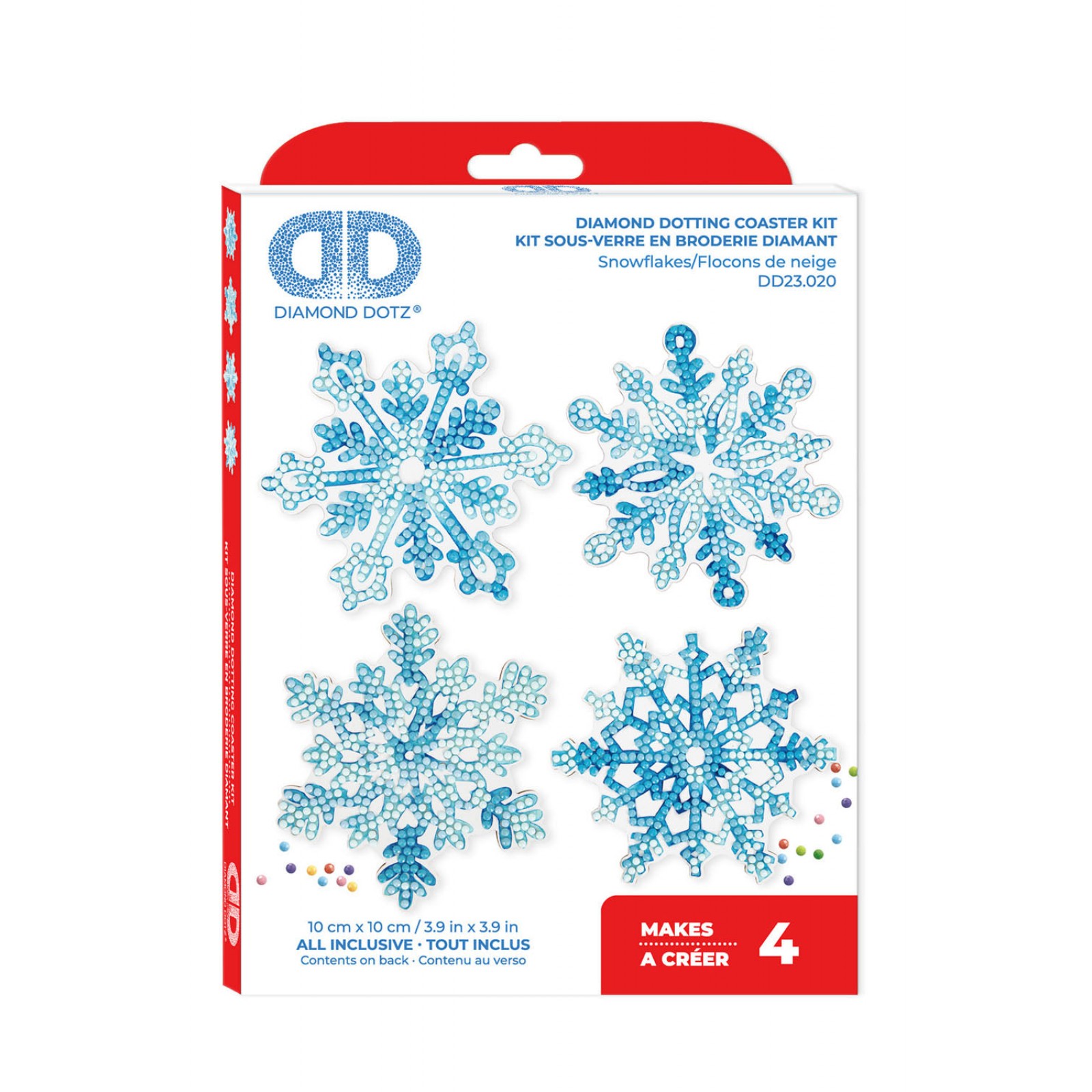 Snowflakes Coasters