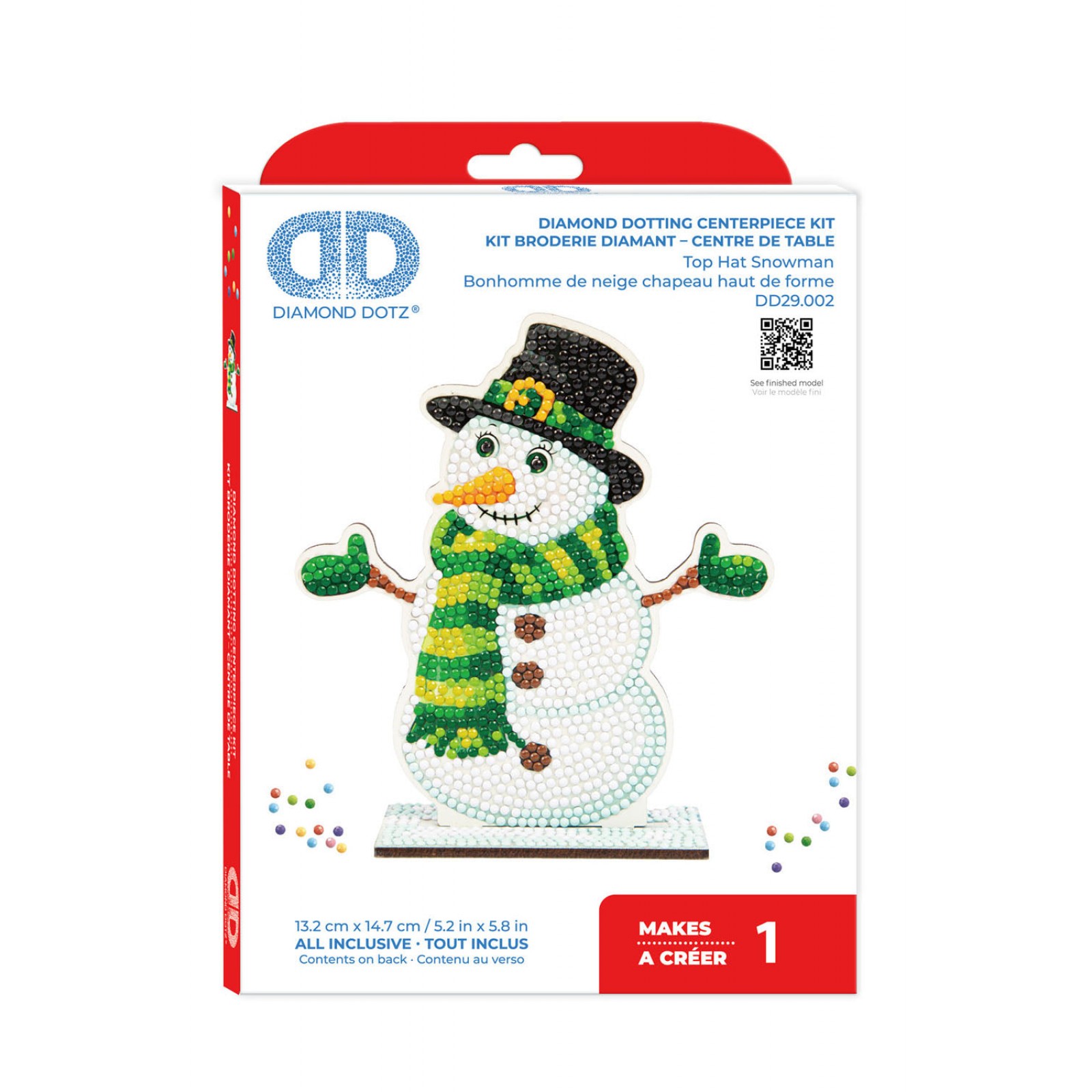 Stand-up Top Hat Snowman