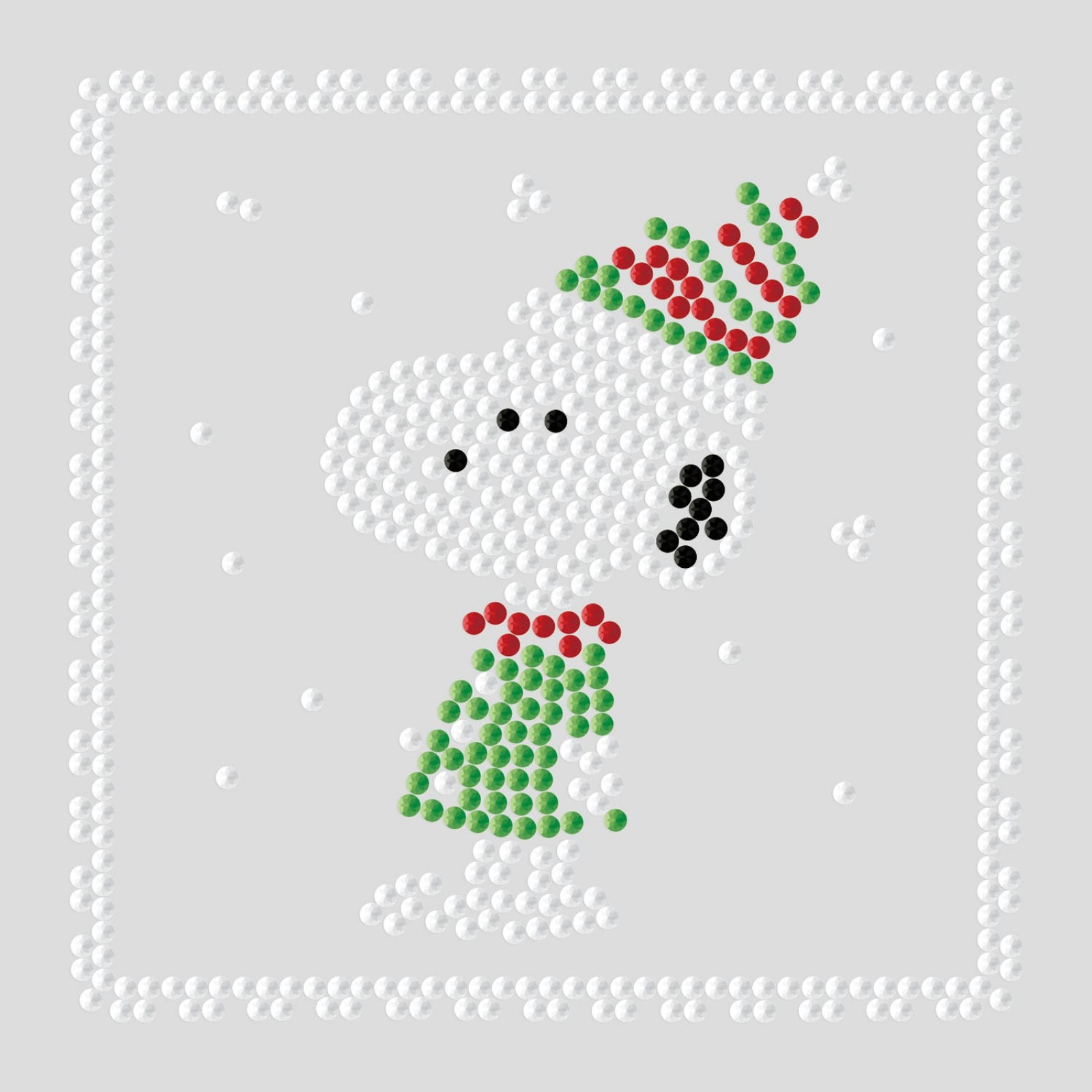 DOTZIES Snoopy Christmas