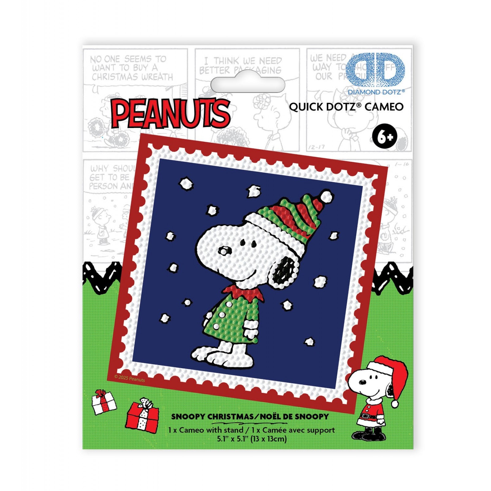 DOTZIES Snoopy Christmas